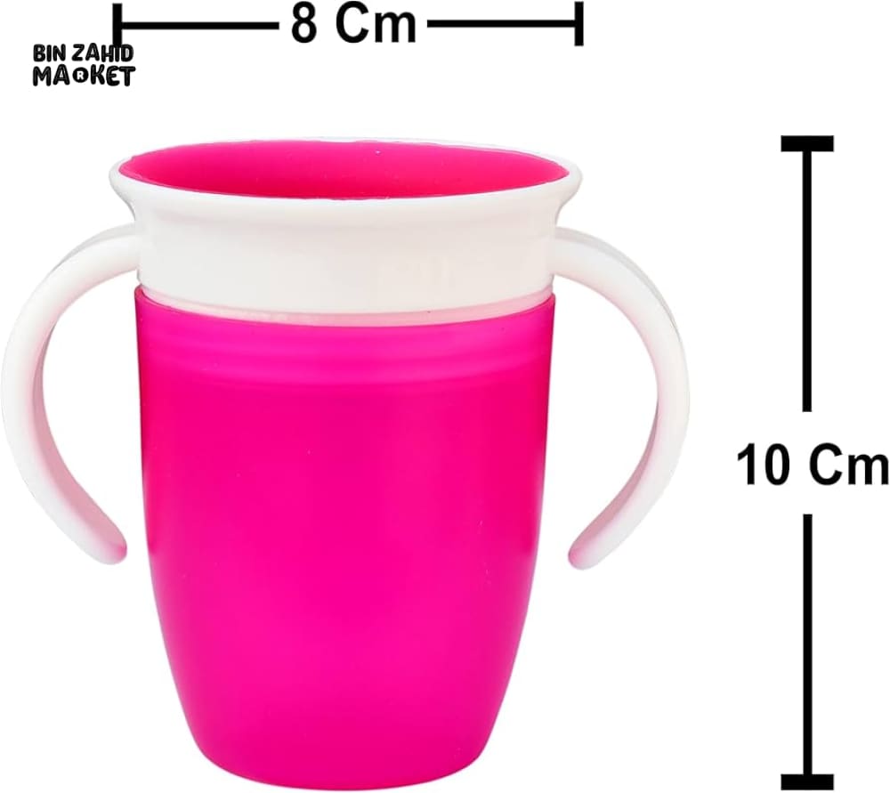 360° SPOUTLESS TRAINER CUP SET FOR TODDLERS