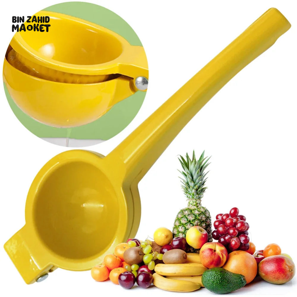 MANUAL LEMON SQUEEZER – ALUMINUM ALLOY HAND PRESS JUICER FOR CITRUS & ORANGE