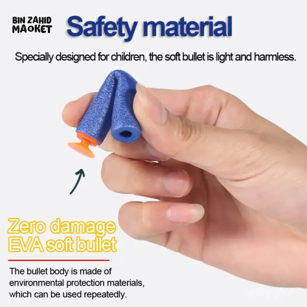 AUTO SOFT BULLET ELECTRIC GUN WITH TARGET