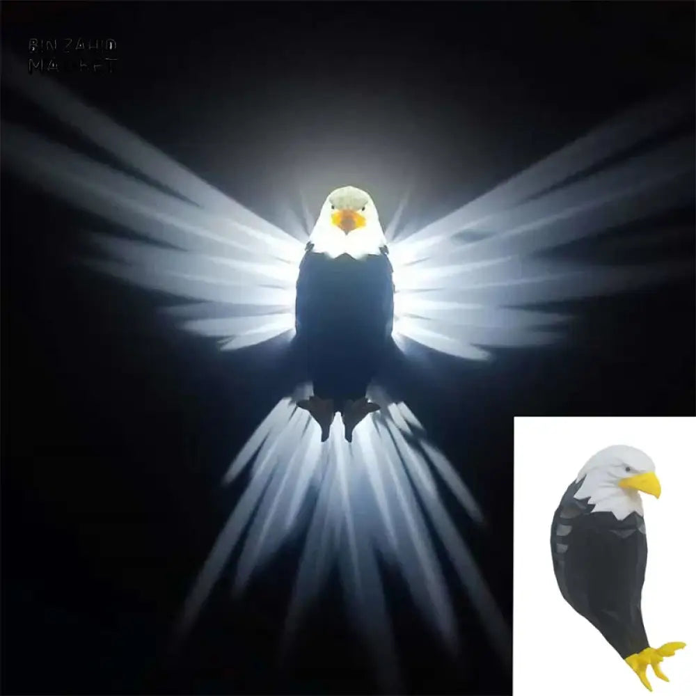 3D EAGLE SHAPE WALL LAMP PROJECTOR – MODERN CREATIVE ATMOSPHERE LIGHT