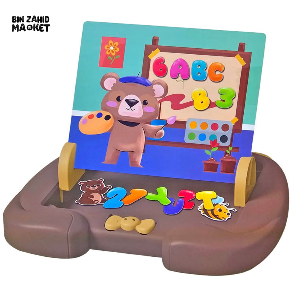 3IN1 CREATIVE KIDS FIRST DRAWING BOARD 14 PIECES ACCESSORIES