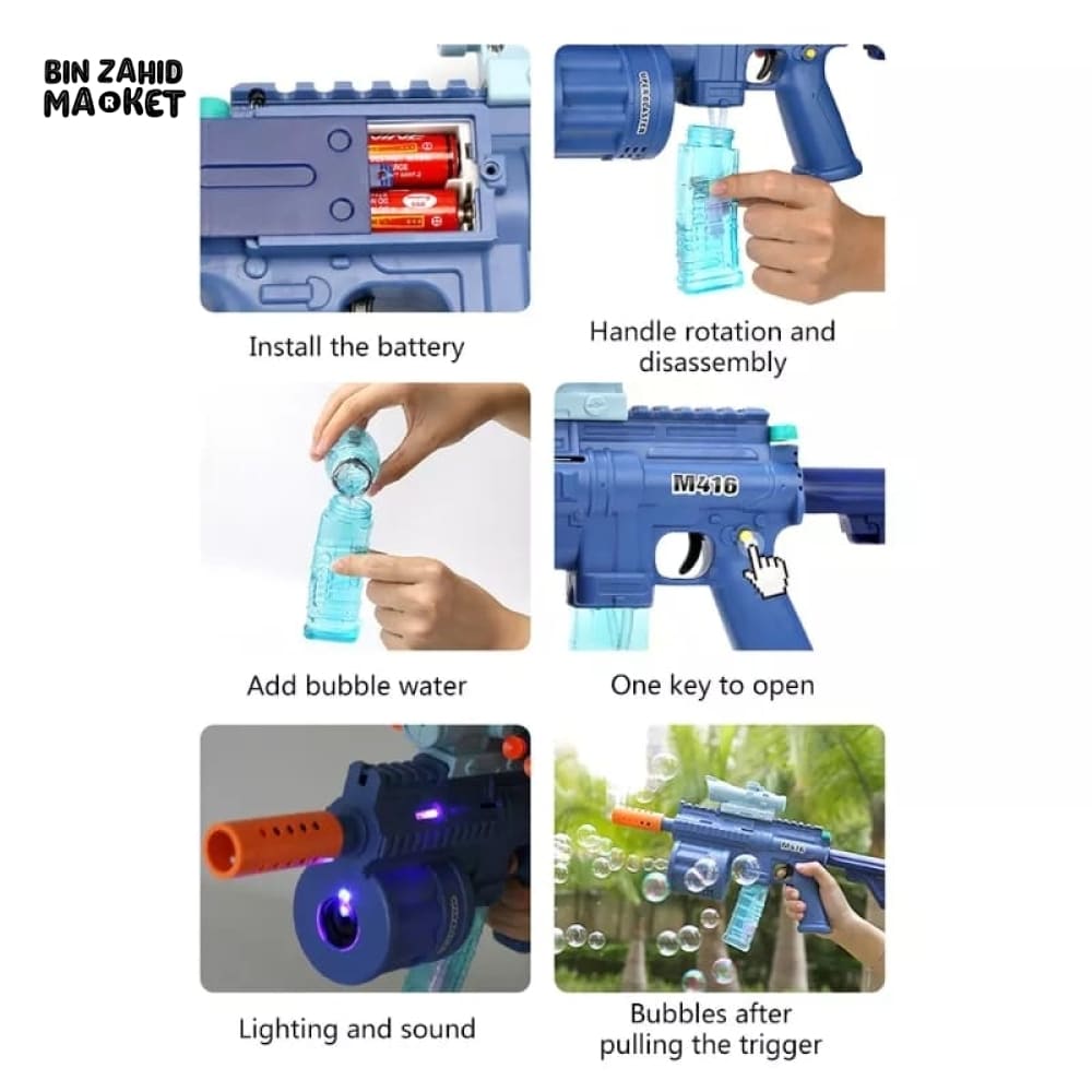 3IN1 KIDS MULTIFUNCTIONAL GUN M416