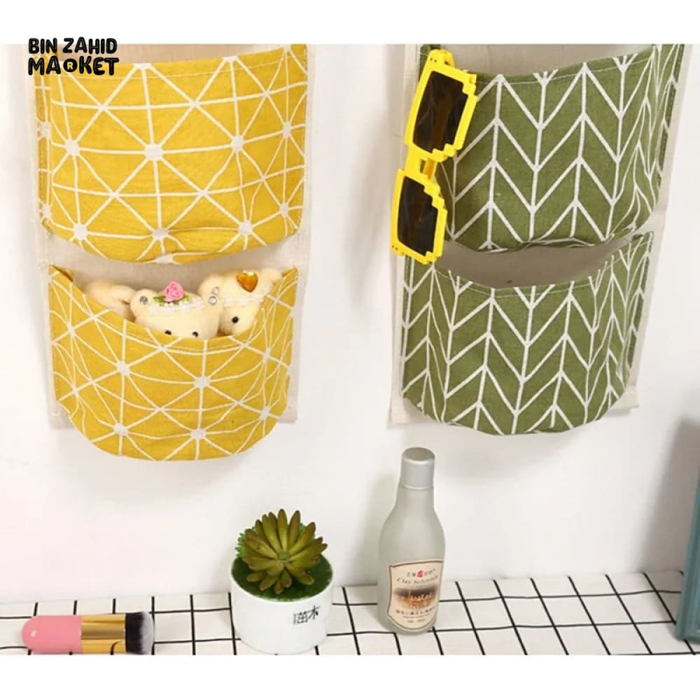 3X GRIDS WALL HANGING STORAGE ORGANIZER