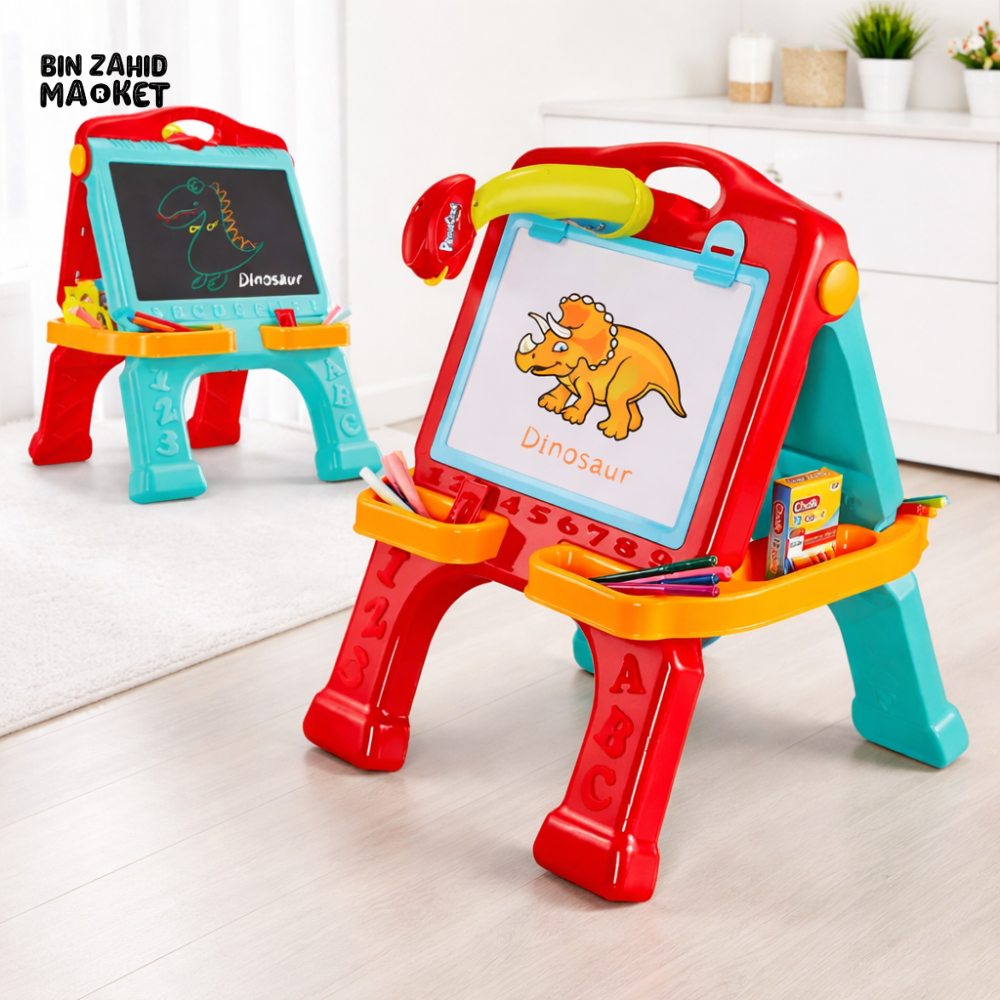 4-IN-1 KIDS LED DRAWING BOARD – CREATIVE PLAY & LEARNING TABLE