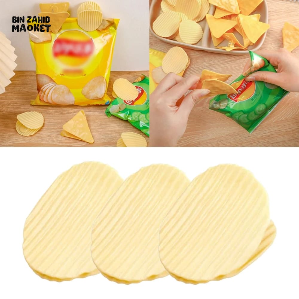 4 PIECES PATATO FOOD BAG CHIP CLIPS