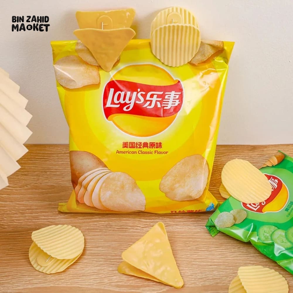 4 PIECES PATATO FOOD BAG CHIP CLIPS