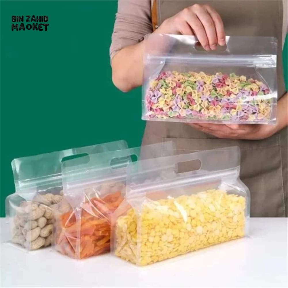 4 PIECES SEALED AIRTIGHT PLASTIC BAGS
