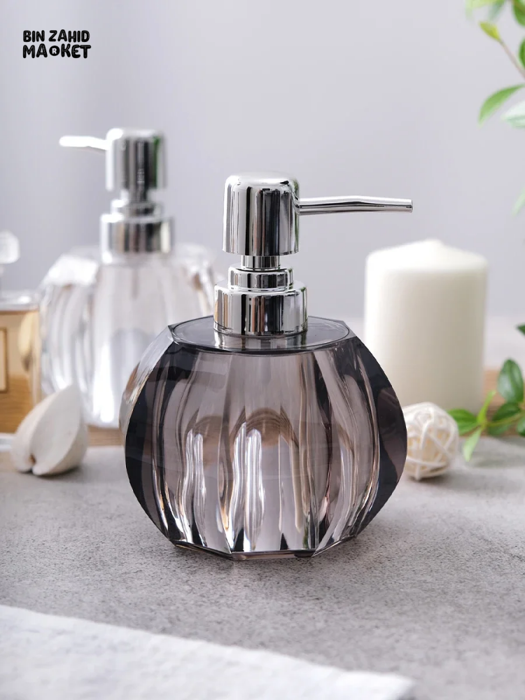4 PIECES SET CREATIVE SOAP DISPENSER RESIN BOTTLE HOUSEHOLD CUP DISPENSER
