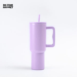 40OZ INSULATED STAINLESS STEEL TUMBLER - LIGHT PURPLE