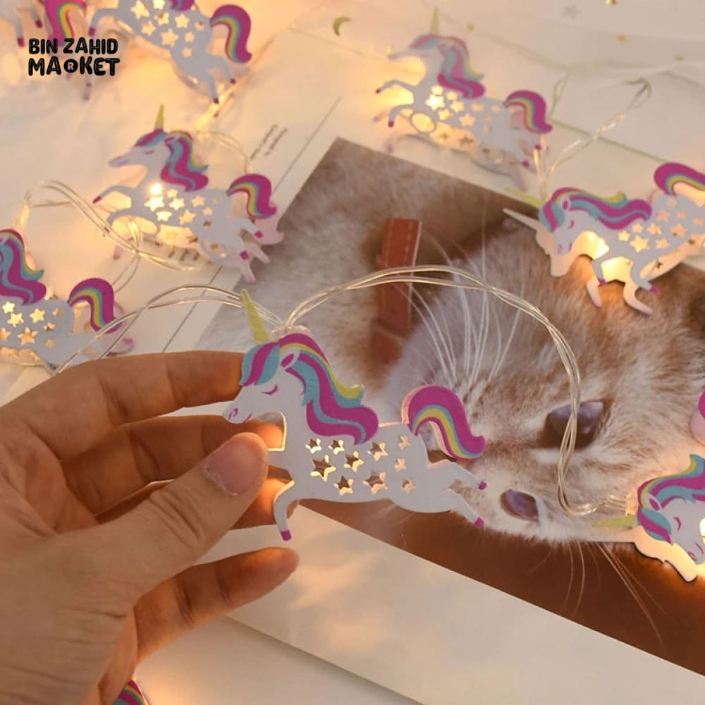 UNICORN DECOR LIGHT STRING