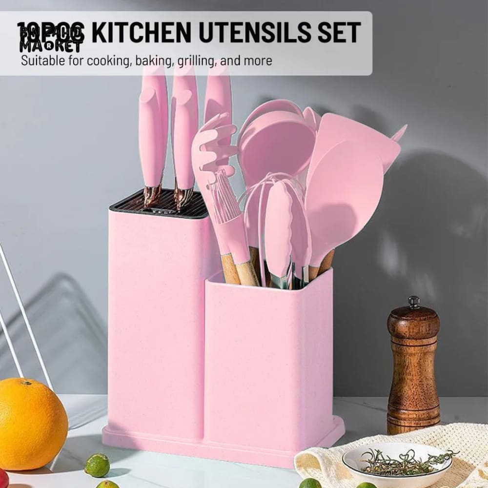 19 PIECES UTENSILS WITH KNIFE SET