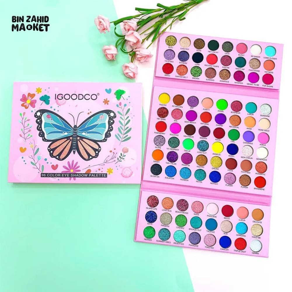 48 & 96 COLORS EYE SHADOW PALLETE FOR GIRLS