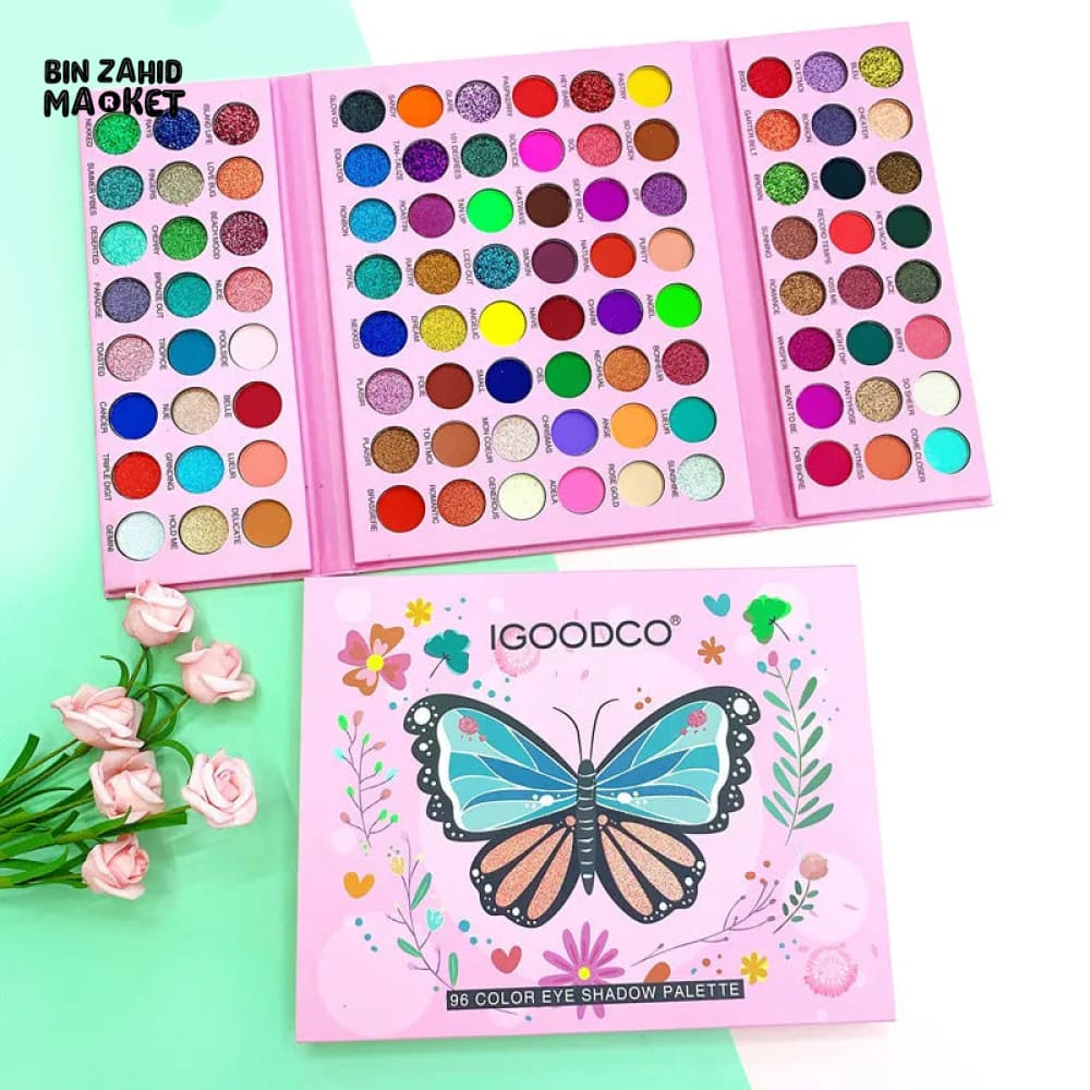 48 & 96 COLORS EYE SHADOW PALLETE FOR GIRLS 96 Colors