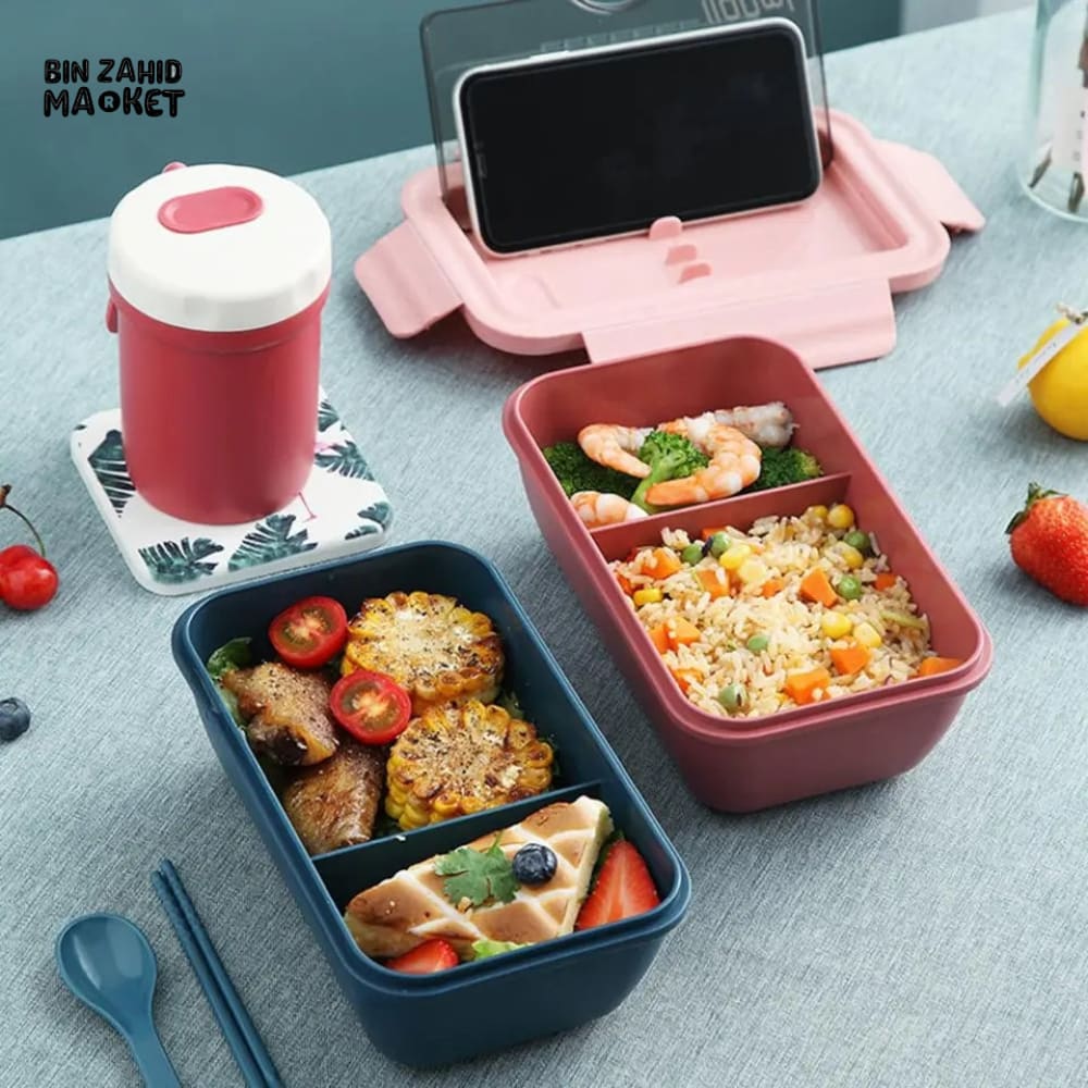 LUNCH BOX WITH CHOPSTICKS