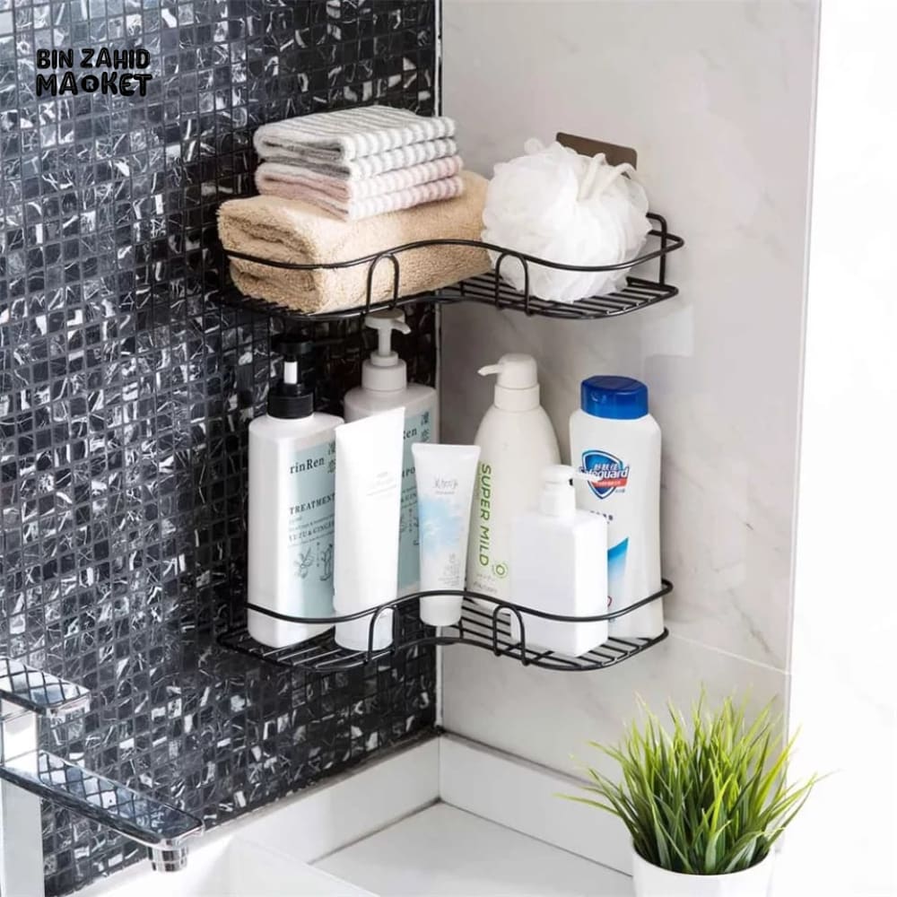 WASHROOM CORNER STAND METAL