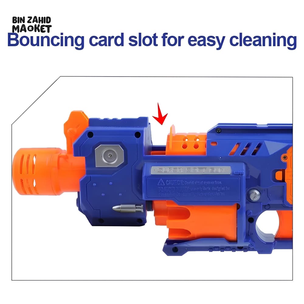 AUTO SOFT BULLET ELECTRIC GUN WITH TARGET