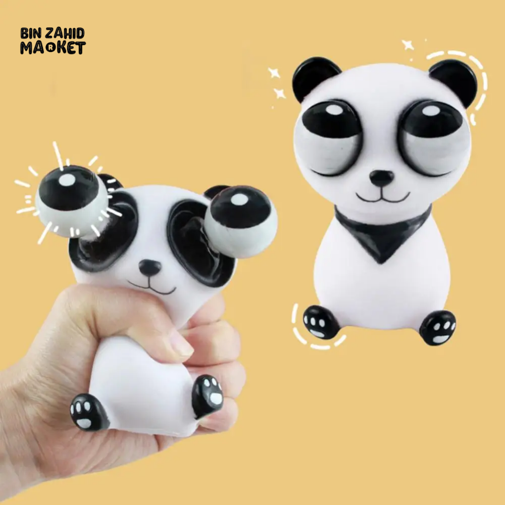 BIG EYES PANDA STRESS RELIEF SQUEEZE TOY SLOW REBOUND