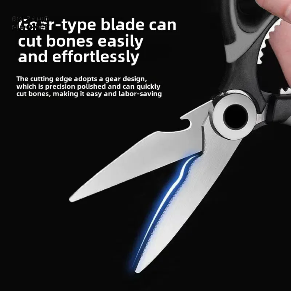 THICKENED KITCHEN SCISSORS – STRONG SHARP & MULTIFUNCTIONAL BONE CUTTER