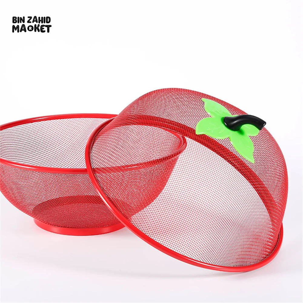 MESH FRUIT BASKET WITH NET COVER – KEEPS FLIES & INSECTS AWAY