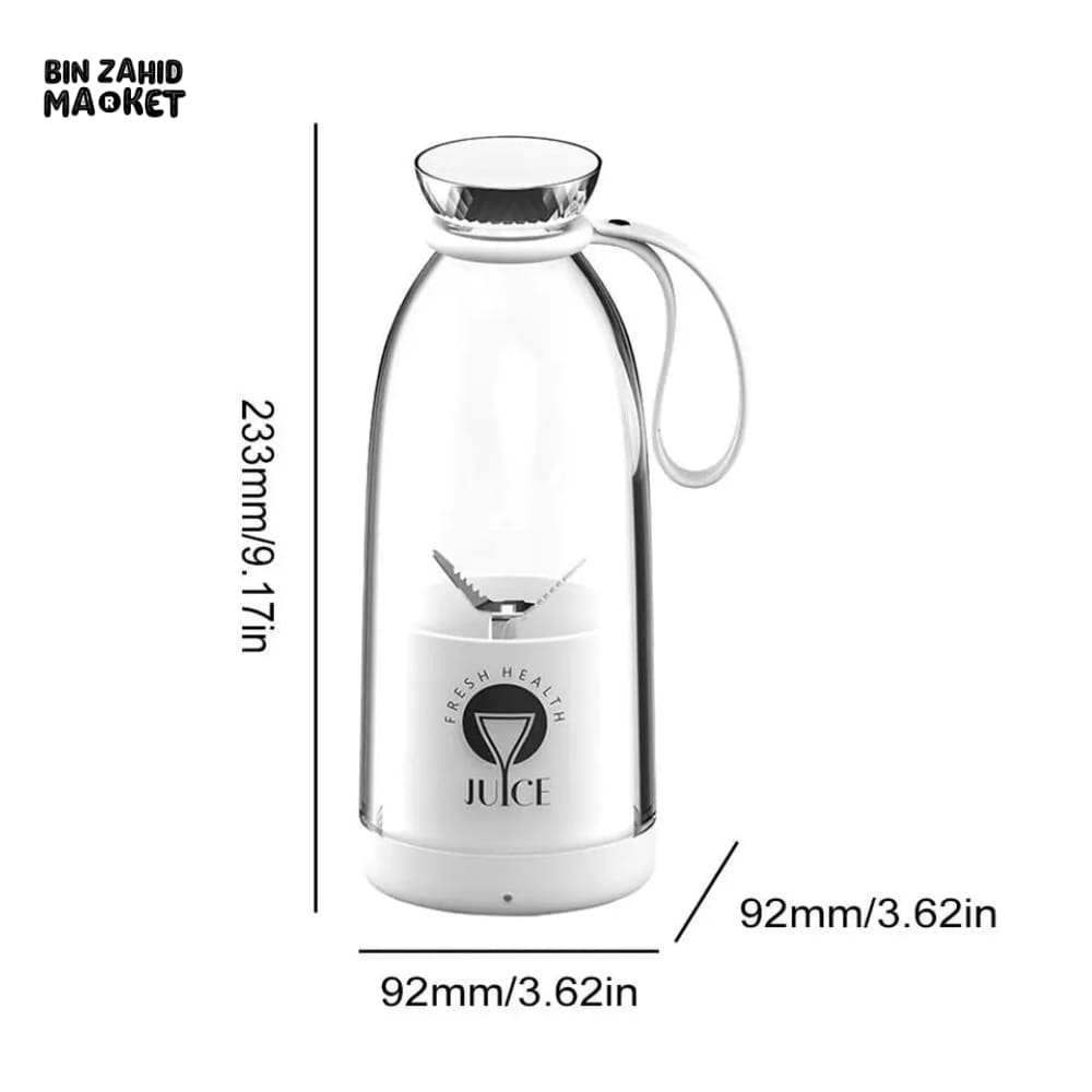4X BLADES RCHARGEABLE JUICER BLENDER