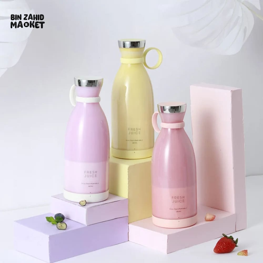 4X BLADES RCHARGEABLE JUICER BLENDER
