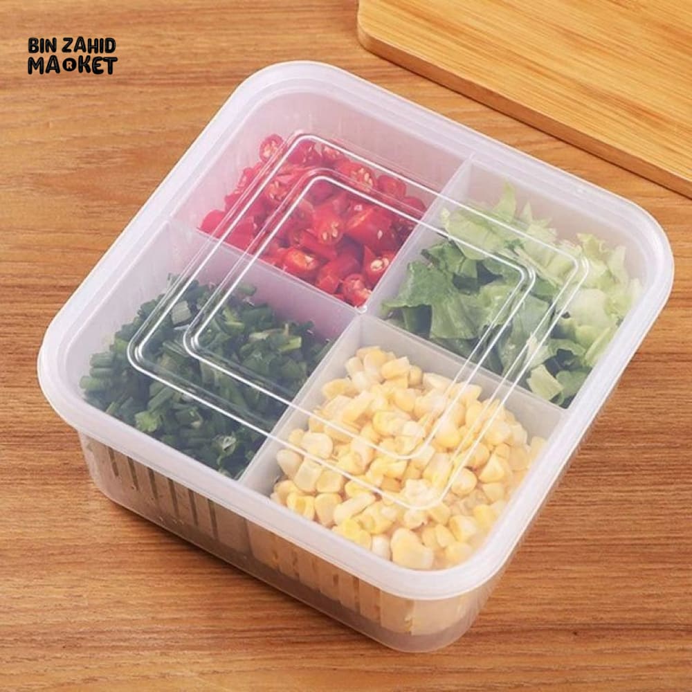 4X GRIDS REFRIGERATOR STORAGE BOX