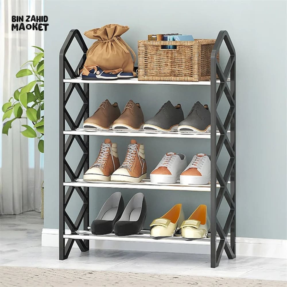 4X LAYERS DIAMOC CUT SHOE RACK