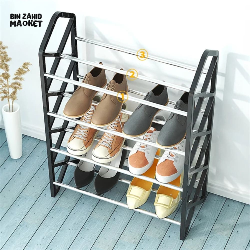 4X LAYERS DIAMOC CUT SHOE RACK