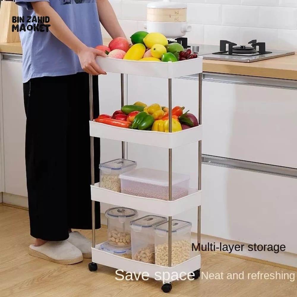 4X TIER SLIM TROLLEY