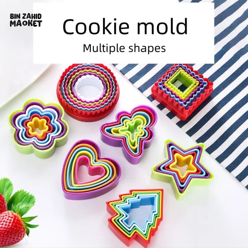 5 PIECES COOKIE MOLD