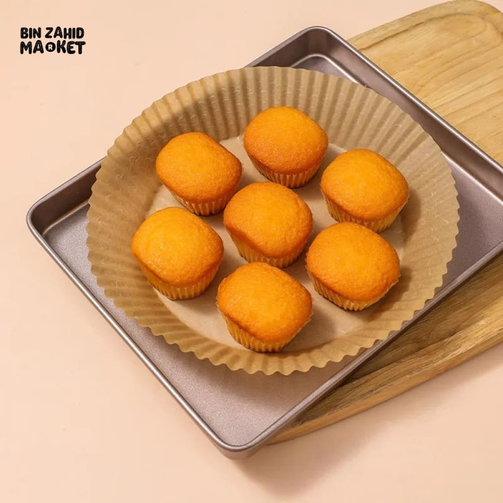 50 PIECES DISPOSABLE AIR FRYER PAPER LINERS