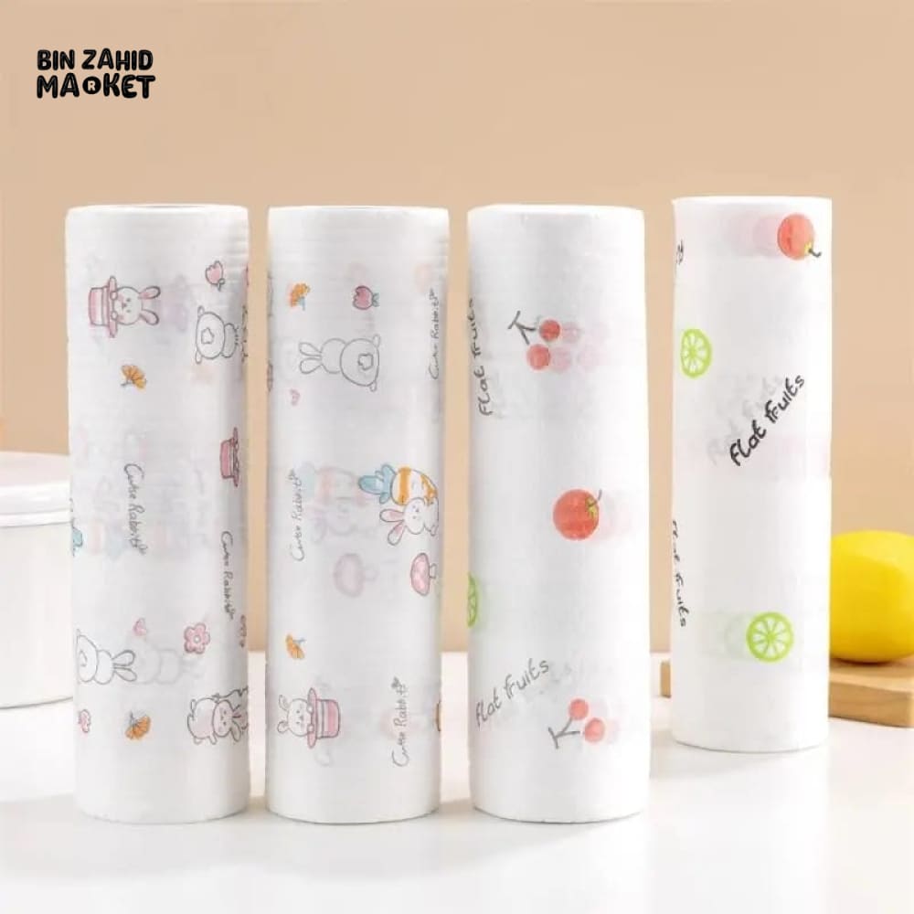 50 PIECES REUSABLE TISSUE ROLL SHEETS