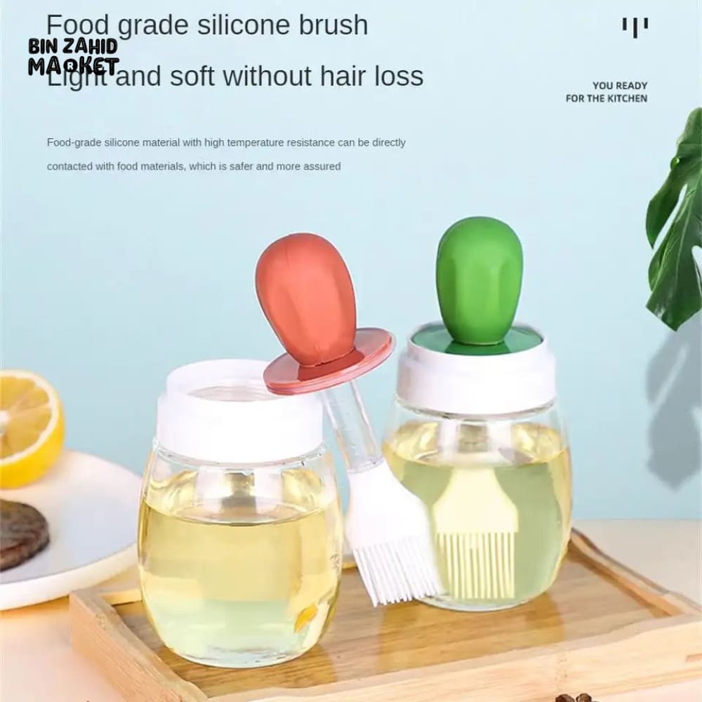 FOOD-GRADE OIL BRUSH BOTTLE