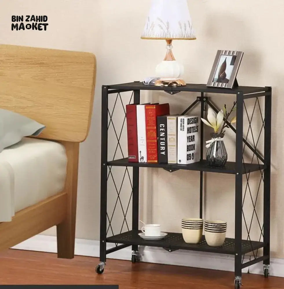 FOLDABLE KITCHEN TROLLEY