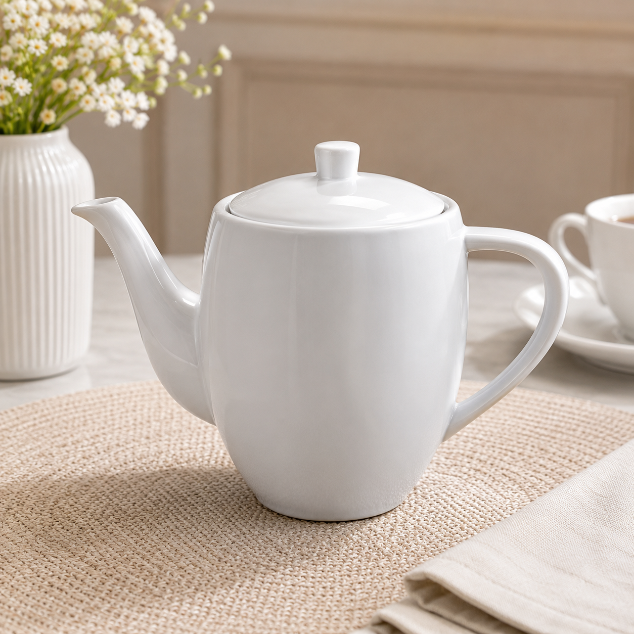 WINSOR ENGLAND CERAMIC TEAPOT WITH LID