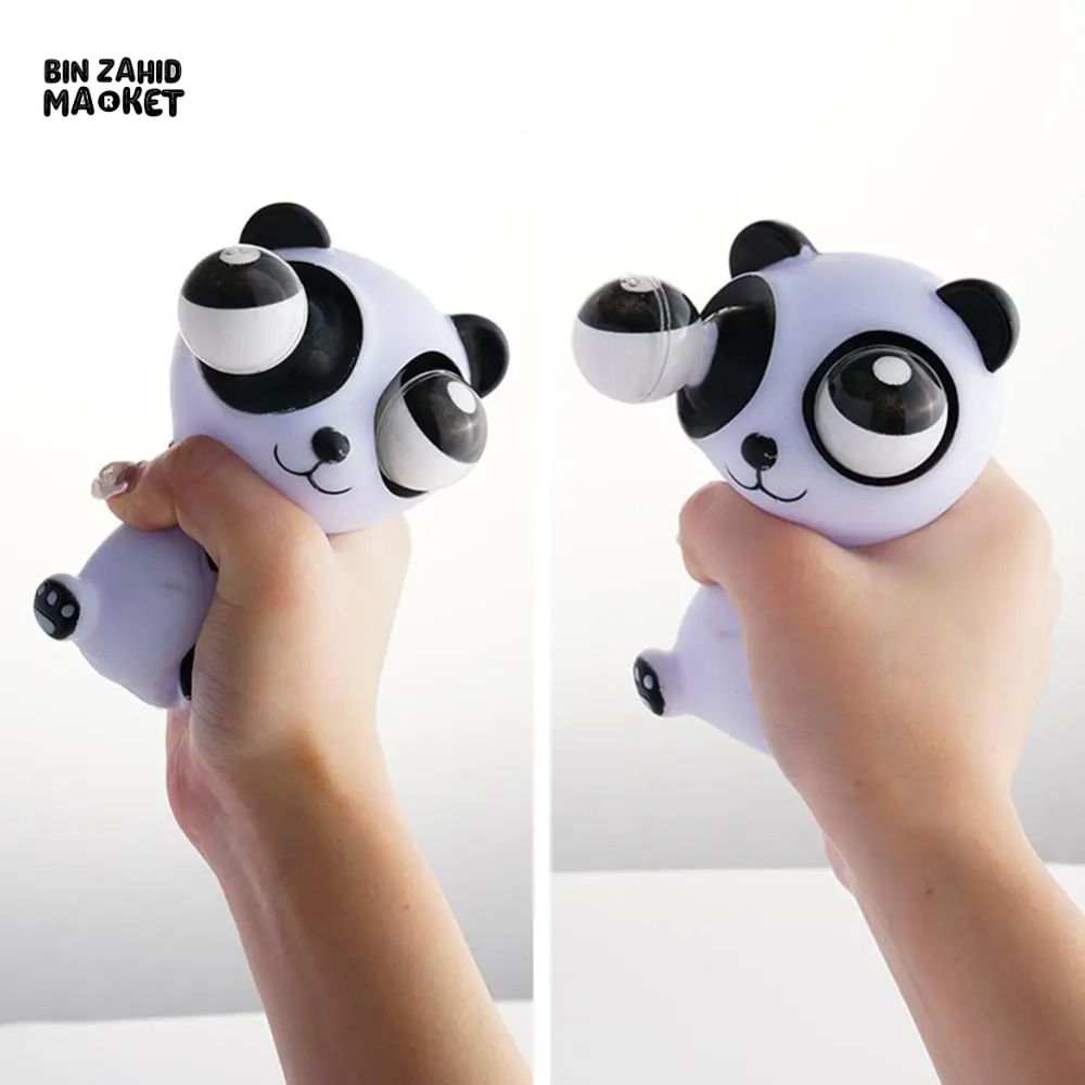 BIG EYES PANDA STRESS RELIEF SQUEEZE TOY SLOW REBOUND
