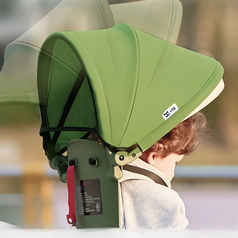 TWO-WAY REVERSIBLE FOLDABLE HIGH-VIEW STROLLER | MULTIFUNCTIONAL SIT & RECLINE TRAVEL BUGGY FOR BABIES