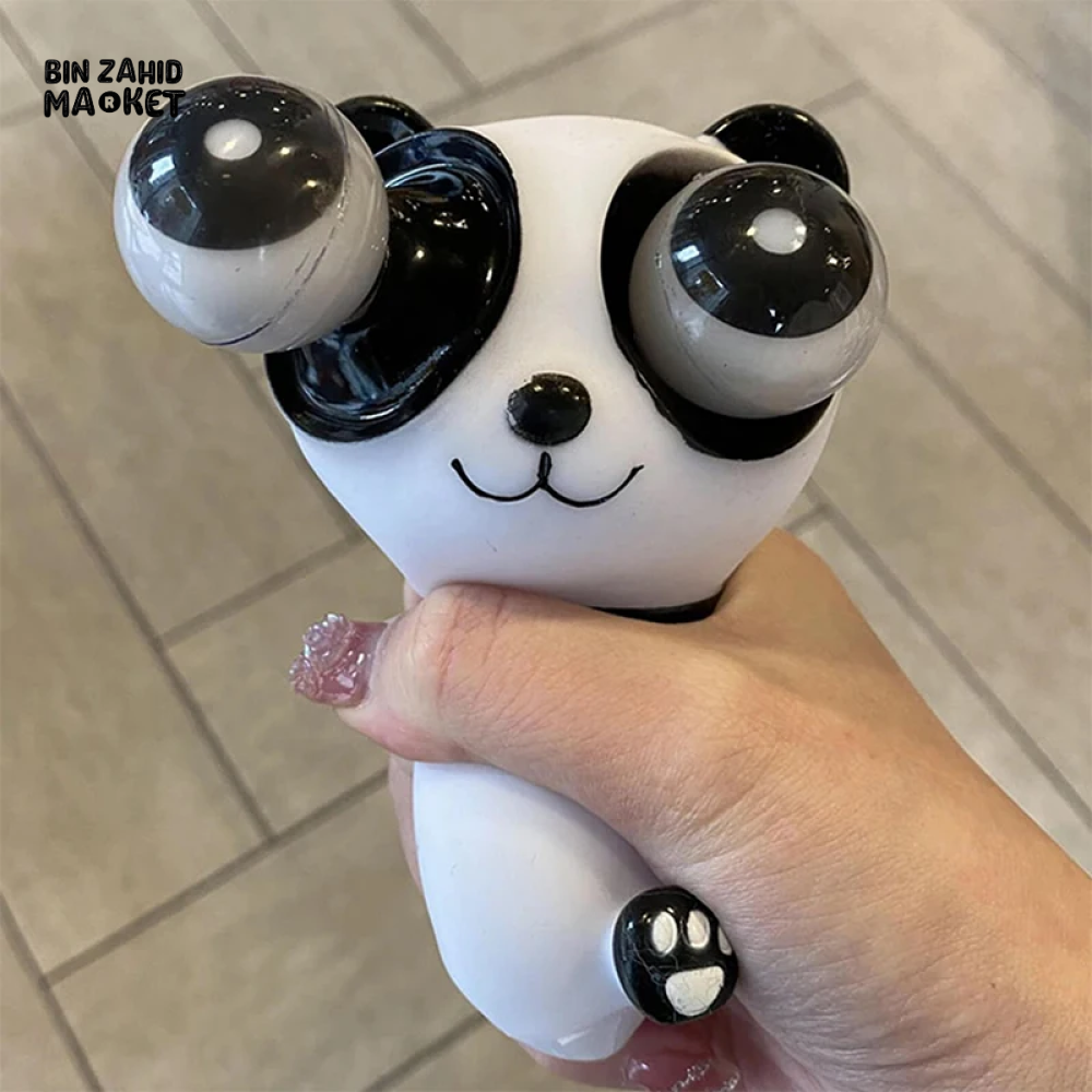 BIG EYES PANDA STRESS RELIEF SQUEEZE TOY SLOW REBOUND
