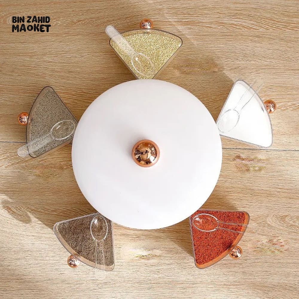 5X GRIDS SPICE JAR ORGANIZER