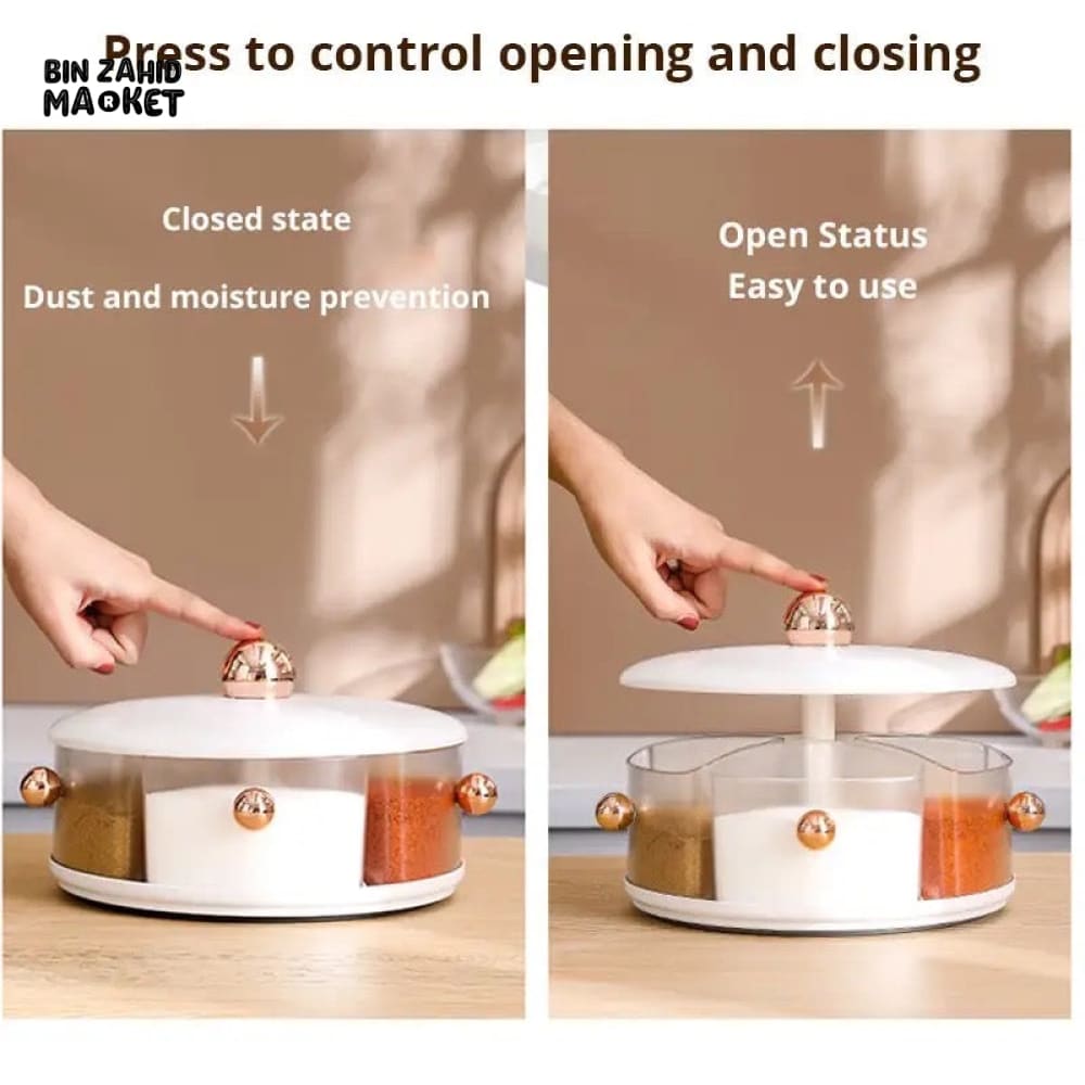 5X GRIDS SPICE JAR ORGANIZER
