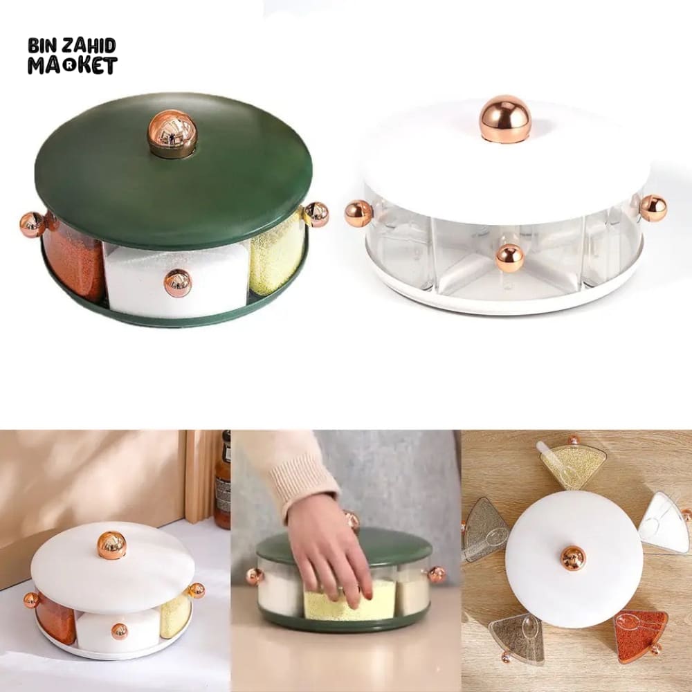 5X GRIDS SPICE JAR ORGANIZER
