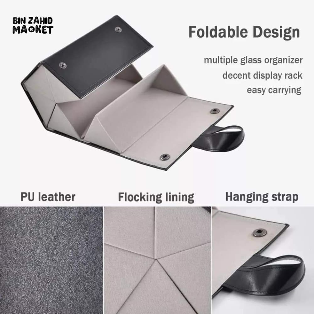 5X SLOTS SUN GLASSES ORGANIZER
