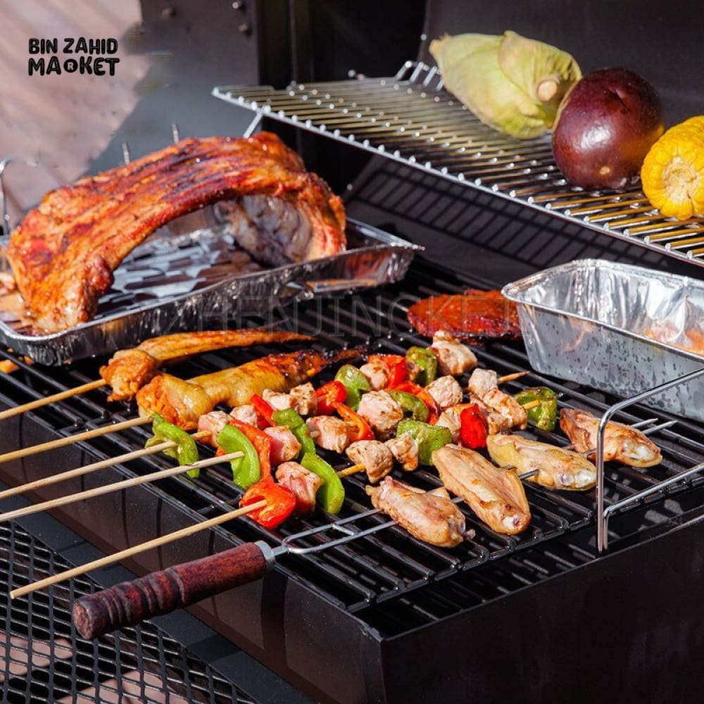 AMERICAN SMOKED OVEN CHARCOAL GRILL