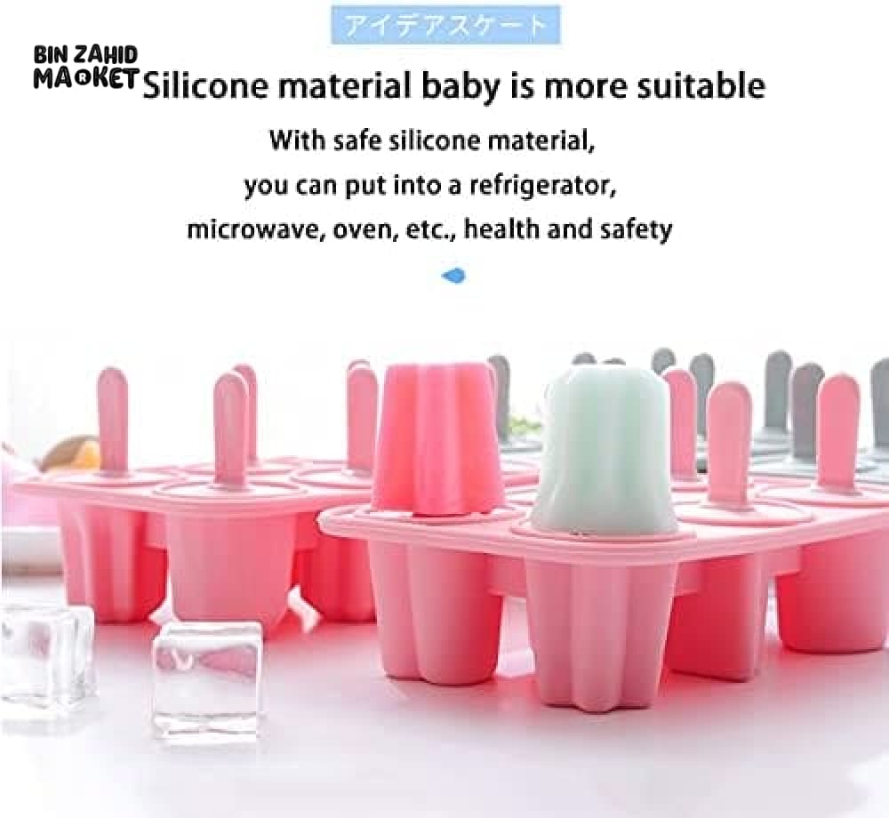 6 HOLES SUMMER ICE-CREAM MAKER POPSICLE MOLD