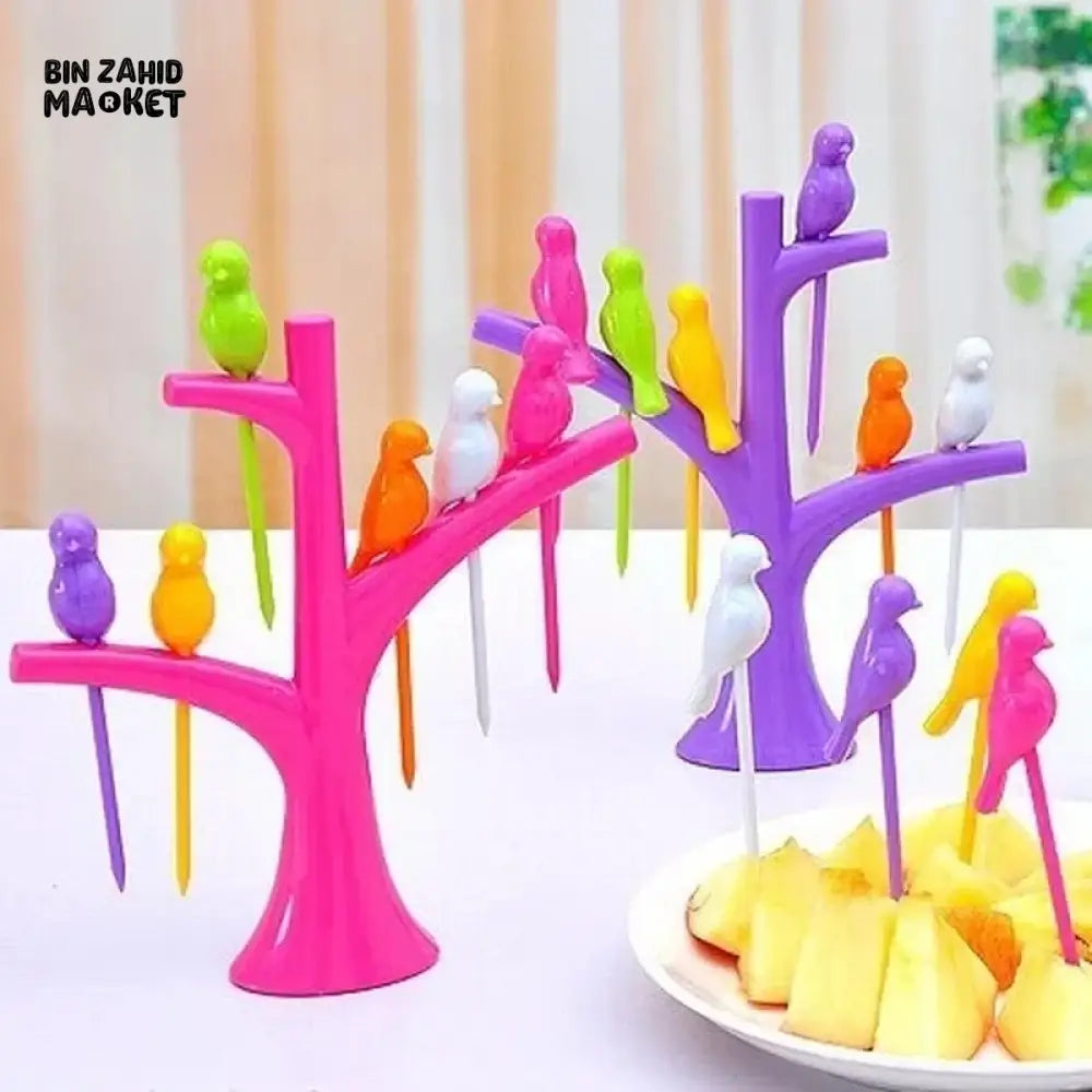 6 PIECES FRUITS FORK