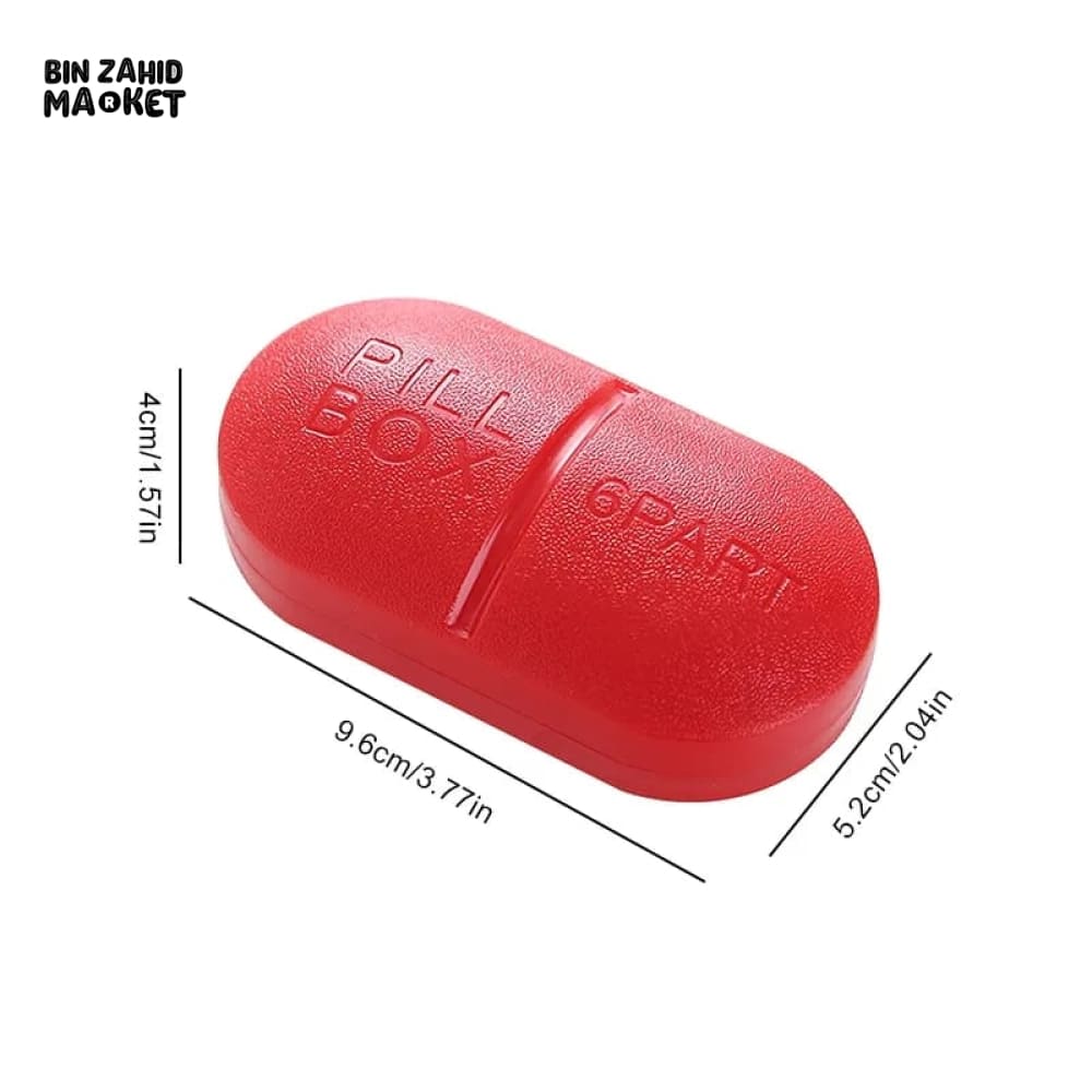 6 RACKS PILLS BOX