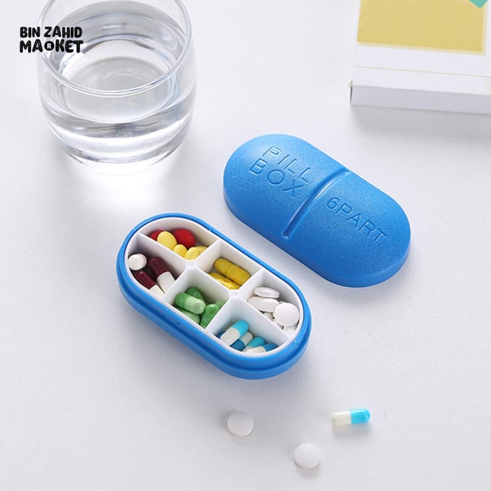 6 RACKS PILLS BOX