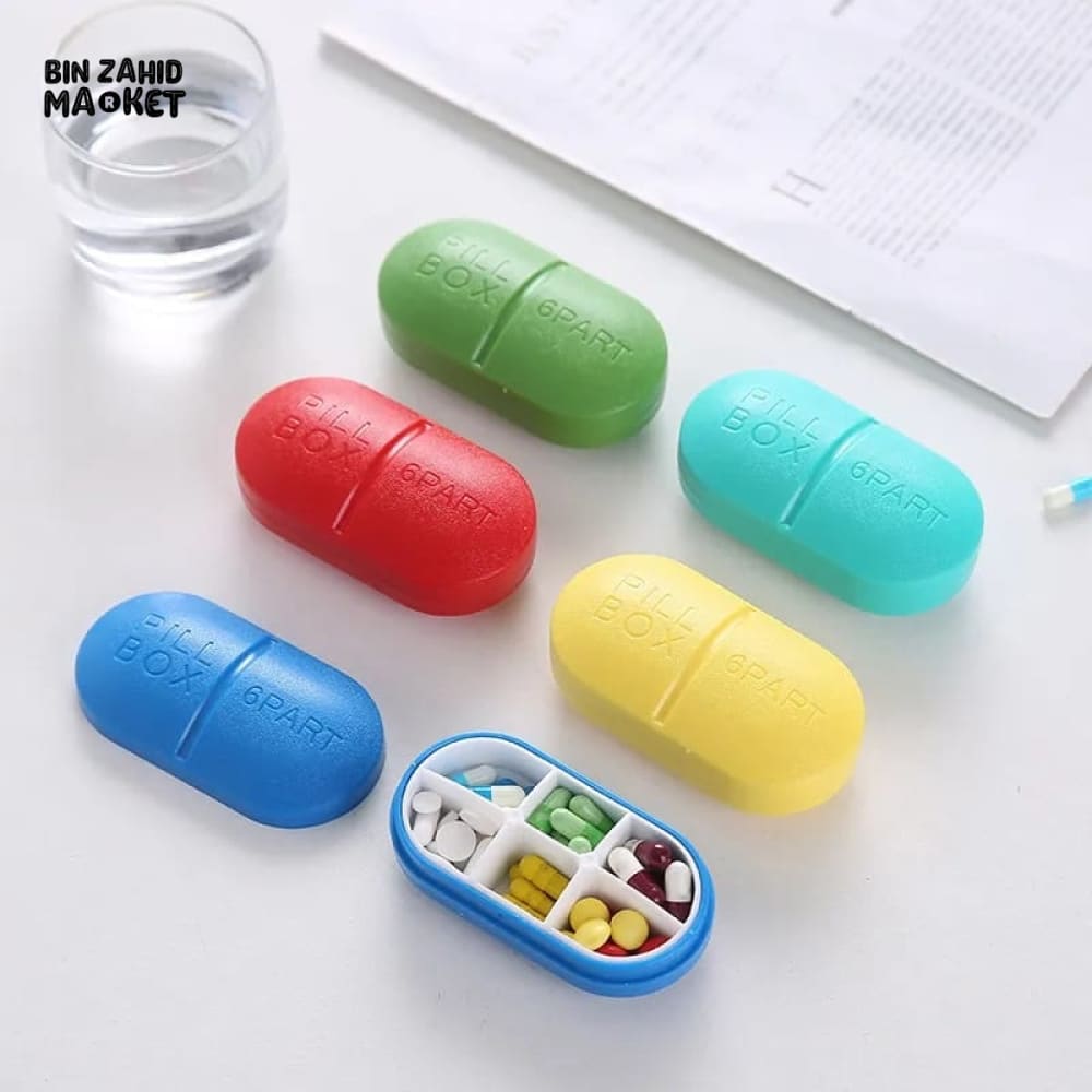 6 RACKS PILLS BOX