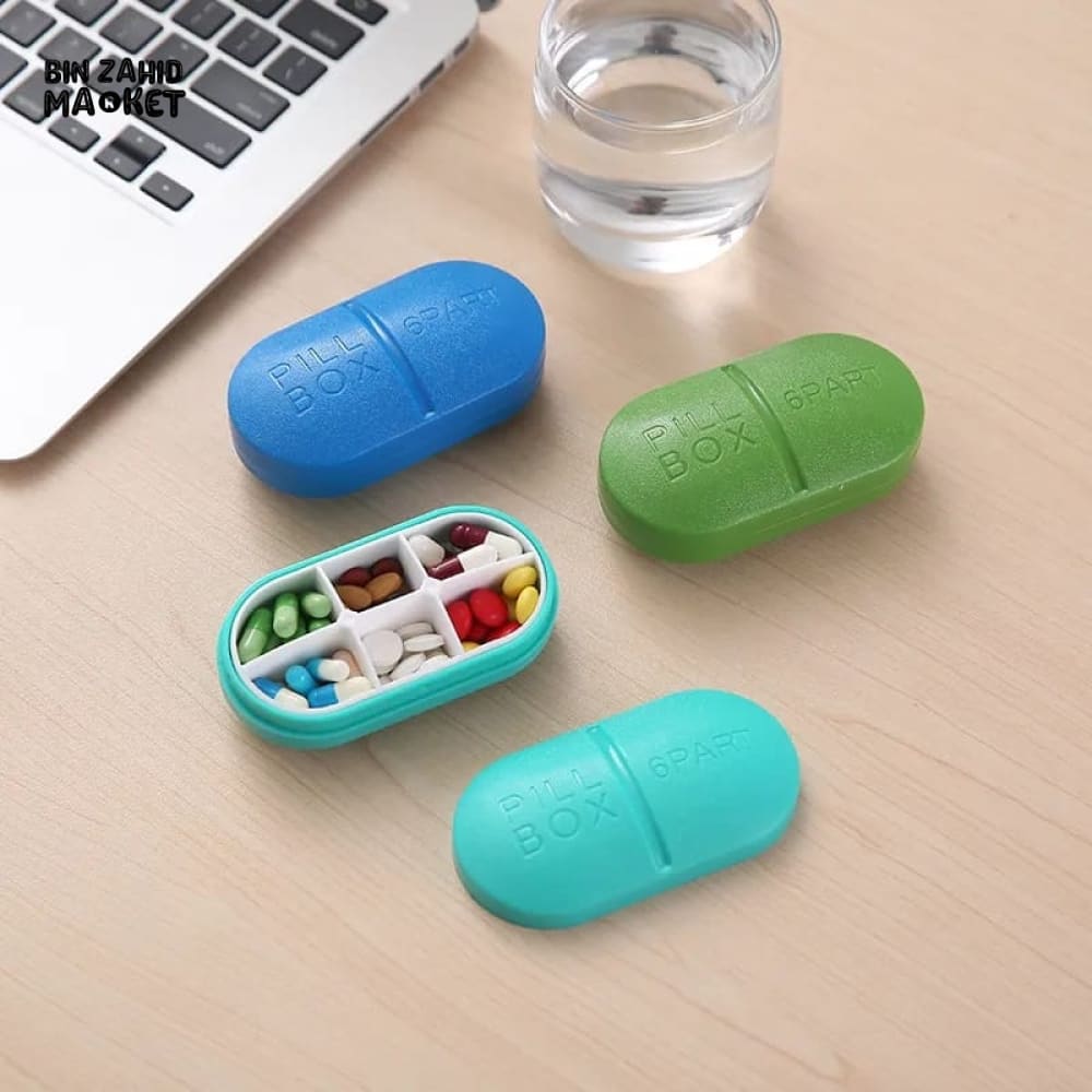 6 RACKS PILLS BOX