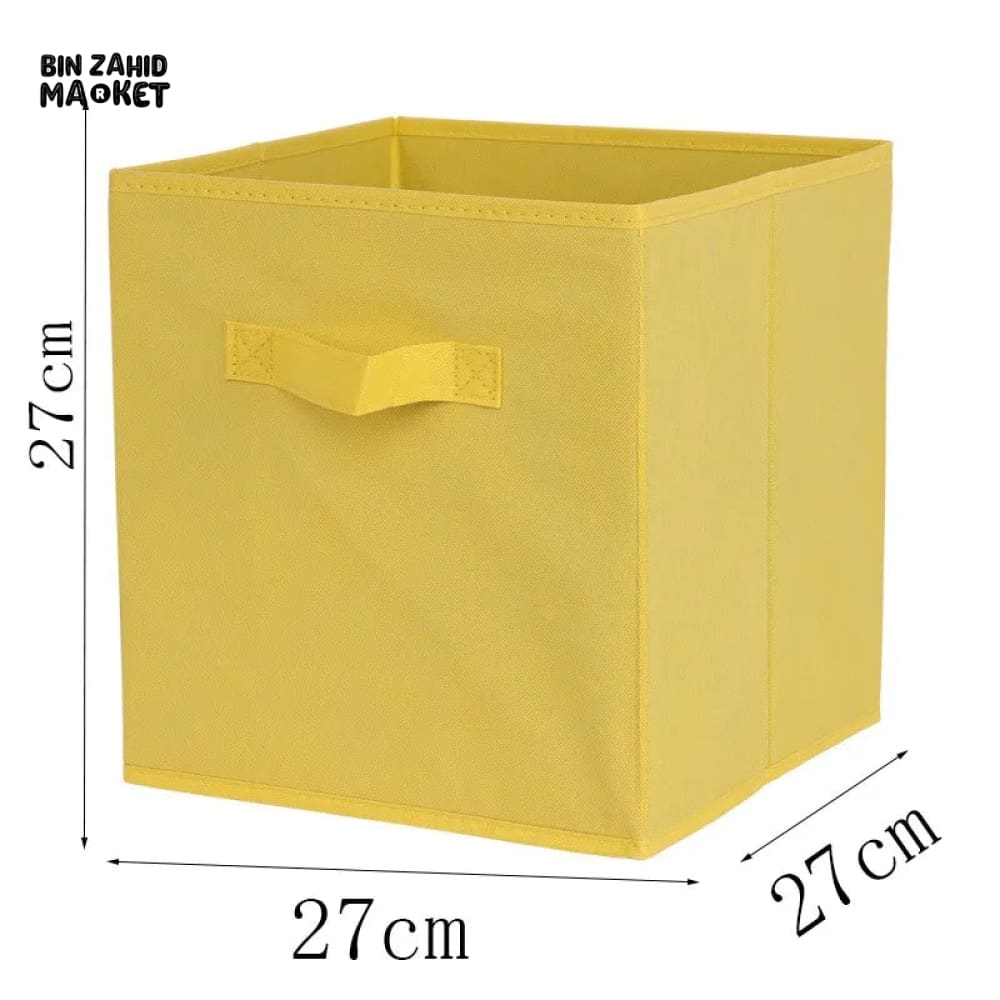 FOLDABLE NON WOOVEN STORAGE BOX